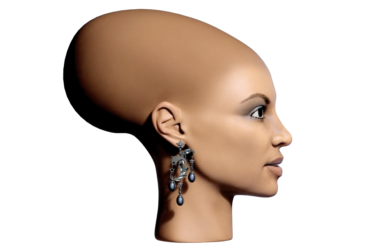 Beyonce with Elongaged Skull